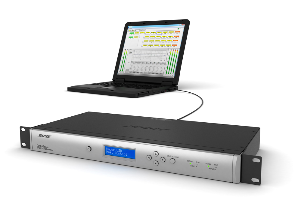 BOSE SP-24 ControlSpace サウンドプロセッサー 動作品 Bose launches ControlSpace SP-24 sound processor for installed and