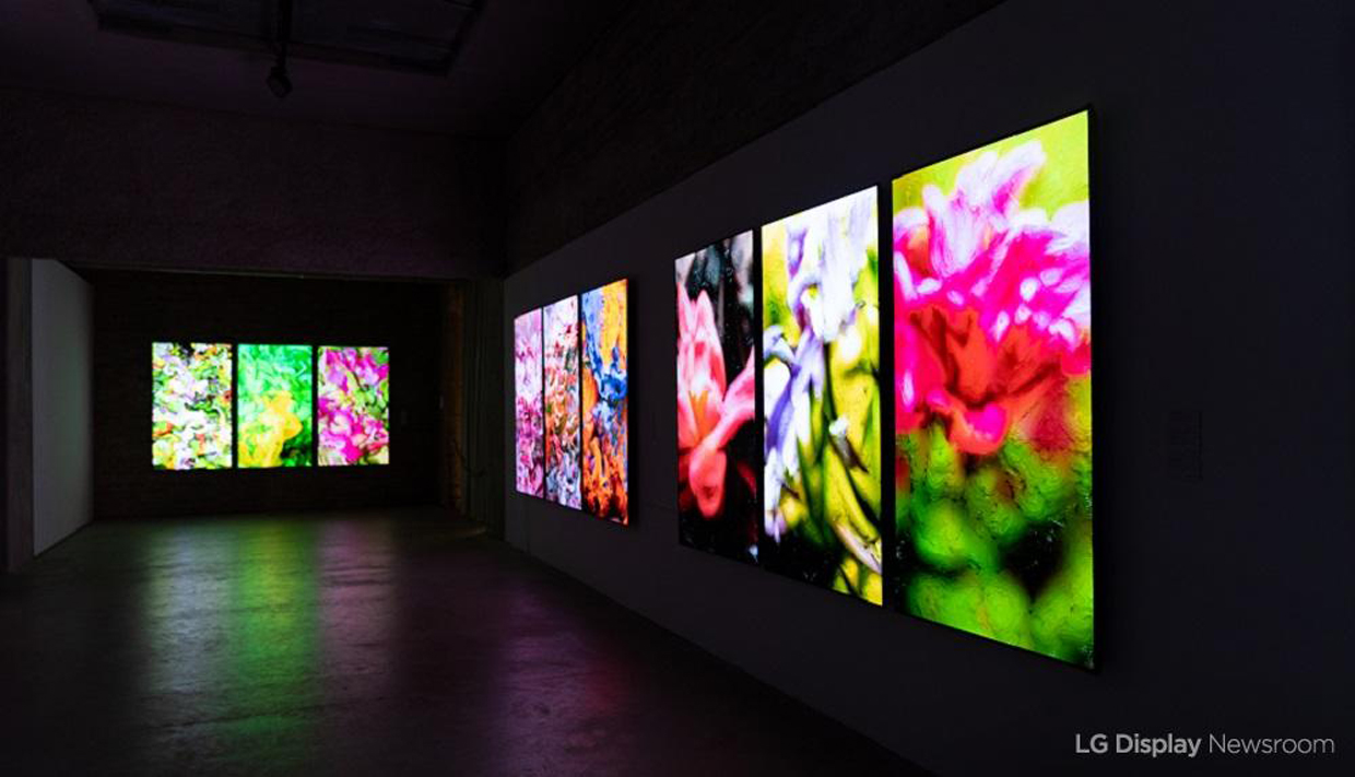 Refik Anadol's nature-inspired AI art shown on LG OLED | AV Magazine