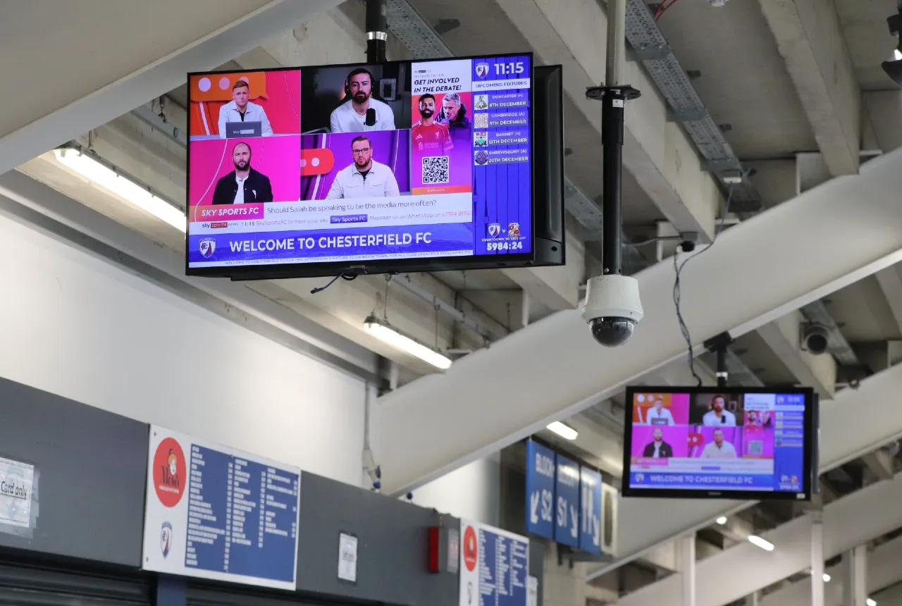 League Two soccer team 'adopts Premier League-grade tech' | AV Magazine