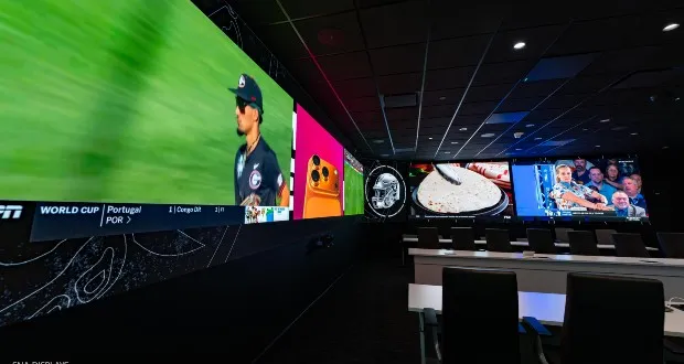 SNA Displays revitalises Las Vegas Raiders’ draft room